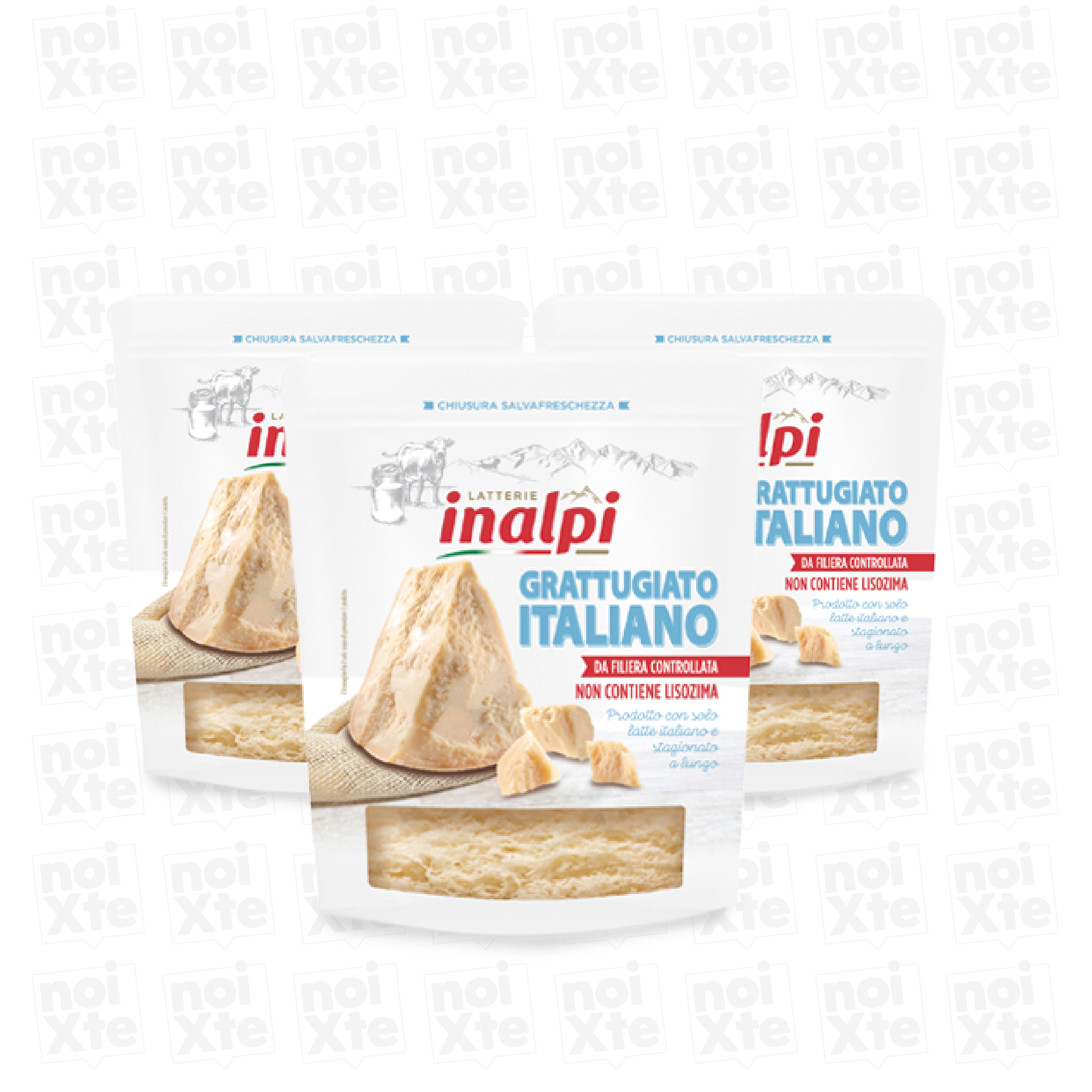 Il grattugiato Italiano senza Lisozima